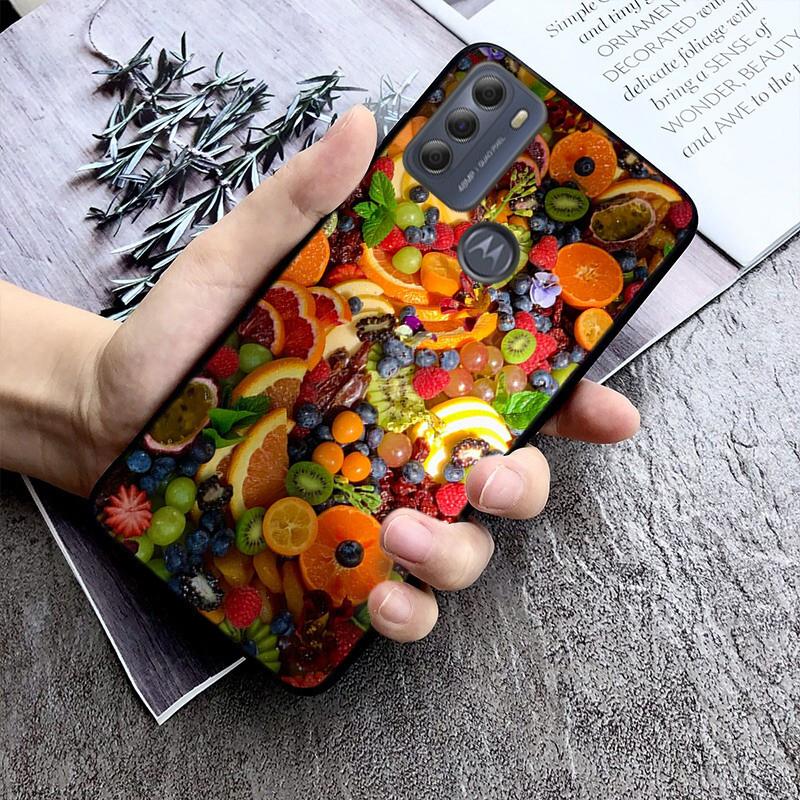 Чехол для телефона Fruits для Moto G84 G22 G32 G42 G52 G62 G53 G72 G60 G60S G24 G10 G20 G30 G13 G50 G 5G G Pure