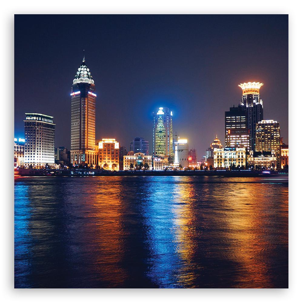 Canvas Print City Lights