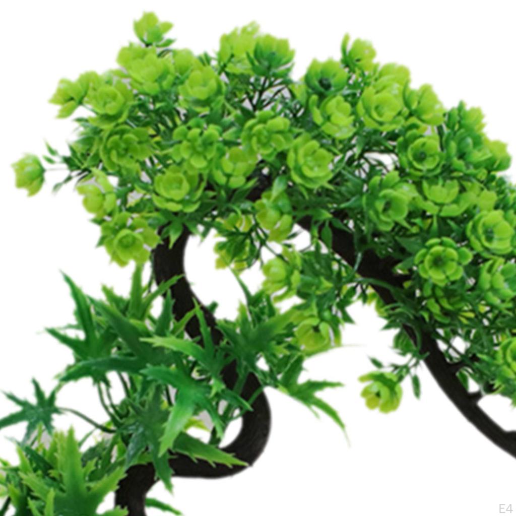 Artificial Bonsai Tree Garden Decoration Home Decor Desktop Display for Bookshelf