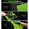 1/2 Pack Fluorescent Green Car Cleaning Cloth, Car Wash Towel, Glass Cleaning Towel, Extra Large and Thick, Super Absorbent, Non-Marking