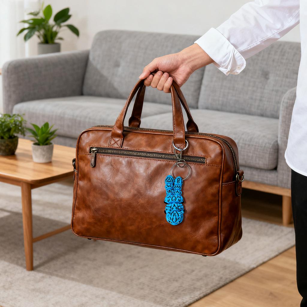 Синий с подвижными суставами, прочная артикуляция, синий брелок, оригинальное украшение, идеальный подарок для детей.