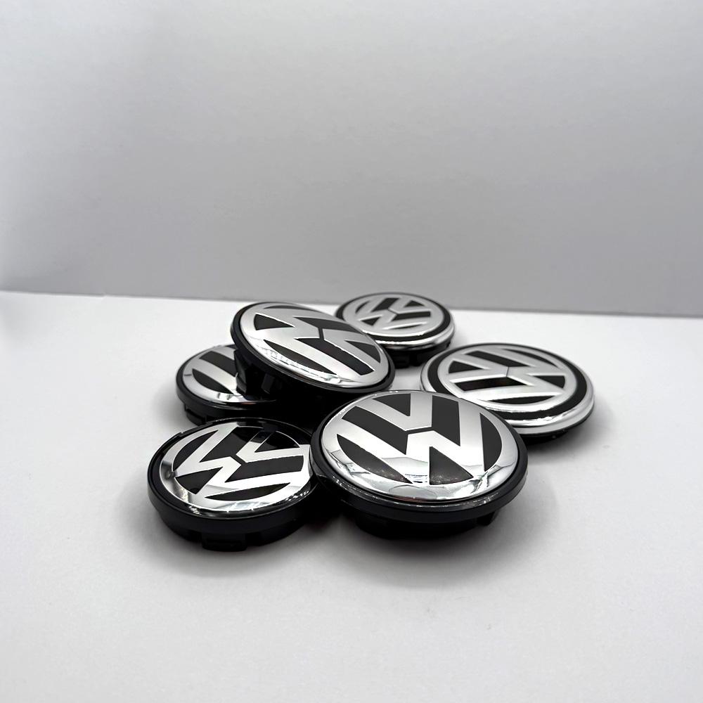 VW 3B7601171 For VW Volkswagen 4pcs 60MM 56MM 65MM 70MM Car Golf Styling Wheel Center Cap Hub Covers Badge Accessories 1J0601171 EO1