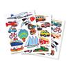 Transportation Stickers 1.2 To 6.5 Cm 30 Pieces