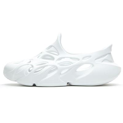 Li Ning Badfive Fast Recovery Slide Нескользящие износостойкие бесшумные сандалии с одним ремешком Женские сандалии Белые ABTR004-1