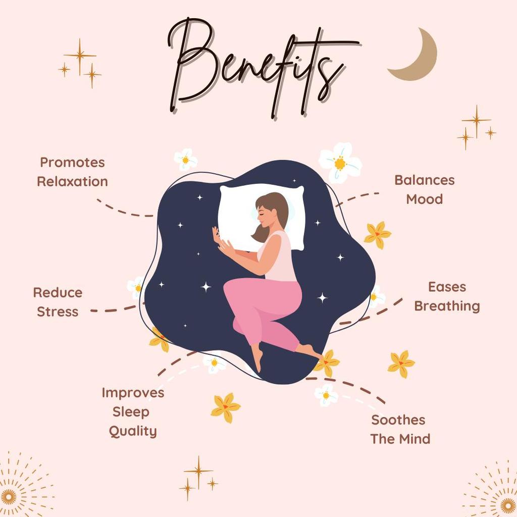 Bettersleep - Cedarwood, Lavender Essential Oil Restful Sleep Aromatherapy