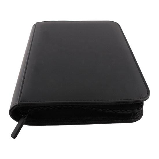 Кожаная папка-регистратор Guard V с 4 карманами на молнии, популярная корейская игра