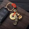 Монета Деньги Удача Пикси Брелок Сумка для ключей Крючок DD-13344