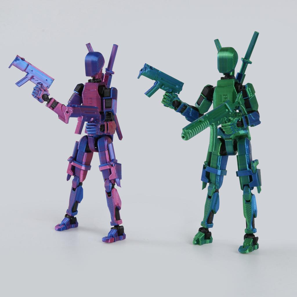 Набор мобильных кукол, 3D-печатная мобильная кукла-робот Титан, подвижная мобильная кукла, подходит для коллекционеров, украшение рабочего стола