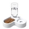 Moisture-proof Automatic Water Bowl Feeder Dual-use Corner Pet Food Dish  Drinking And Feeding