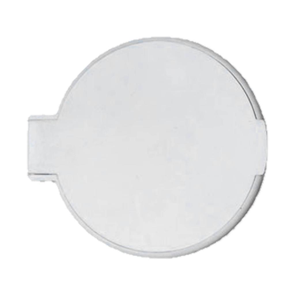 Одностороннее складное круглое зеркало пластиковое портативное компактное косметическое карманное зеркало белое