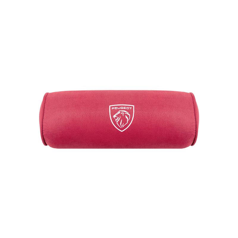 Car Seat Cylindrical Headrest Memory Cotton Neck Pillow For Peugeot 206 307 308 207 3008 208 407 508 2008 W5008 301 406 408 607