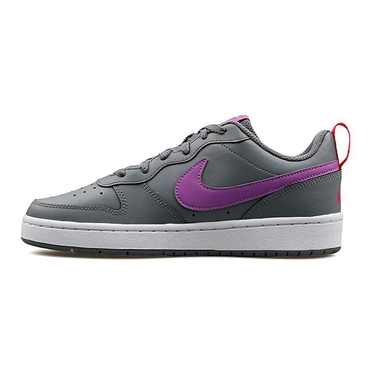 Nike Кроссовки для скейтбординга Court Borough Low 2, синтетическая кожа, нескользящая подошва, амортизация, износостойкие, низкие, BQ5448-006