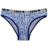 Women Underwear Panties Ladies Knickers LOVE Fashion Cotton Briefs Low Waisted Everyday Lingerie Lot 6 PCS