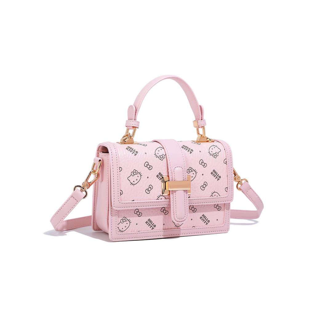 New Sanrio HelloKitty Hello Kitty PU Shoulder Bag, Crossbody Bag, Handbag Women's Pink SHHF41504