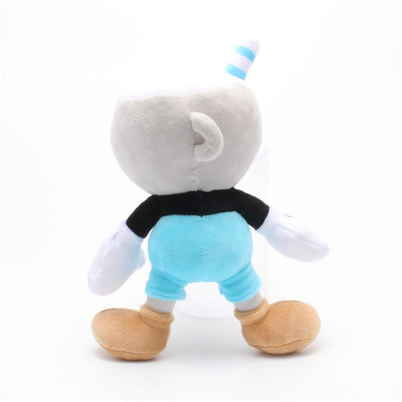 25Cm Adventure Game Cuphead Plush Toy Mugman The Devil Legendary Chalice Plush Dolls Toys For Children Gifts