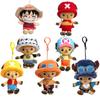 Оригинальный плюшевый кулон One Piece, милый и мягкий брелок с мультяшным персонажем