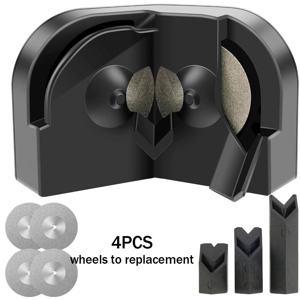 Точилка для сверл Многоцелевая точилка для шлифовки сверл, Портативный шлифовальный инструмент для сверл, Питание от электродрелей