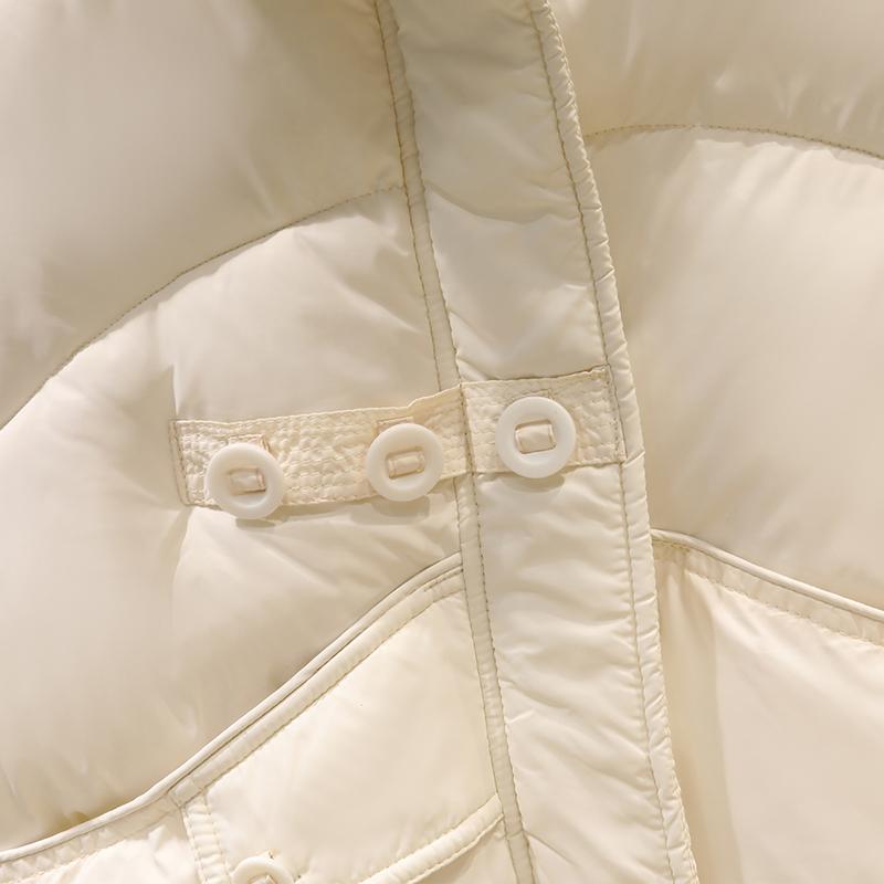 Модная женская парка без рукавов, зимняя верхняя одежда, элегантный толстый теплый жилет, женские короткие пальто