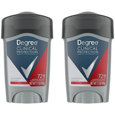 Degree Мужской клинический антиперспирант-дезодорант Спорт 2 шт.