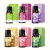 3 коробки, 10 мл, составное эфирное масло, экстракт розы и имбиря, массаж тела, быстрое впитывание, здоровое успокаивающее питание, контроль жирности кожи, сужение пор, красота