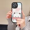 BUBU DUDU Мультяшный чехол для телефона для IPhone 16 15 14 11 12 13 Pro Max Plus Задняя крышка из кожи
