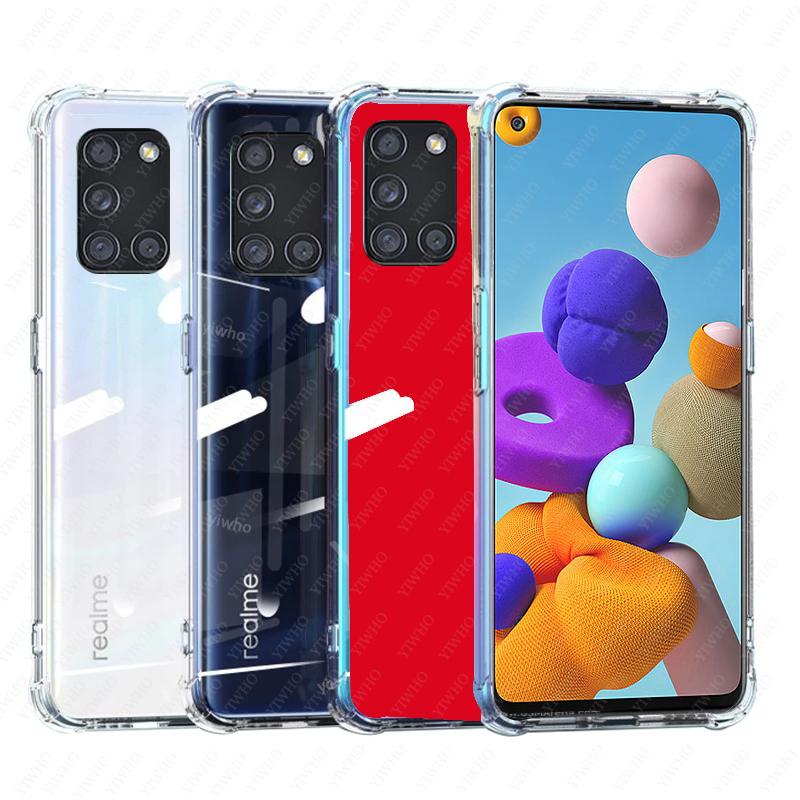 Прозрачный чехол для Samsung A21s, чехлы для Samsung Galaxy A21 SA 21 S 21s SM-A217F, силиконовый чехол для телефона, мягкий чехол из ТПУ для телефона
