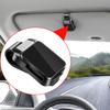 1pc Car ABS Multifunctional Sunglasses Ticket Card Clamp Interior Sun Visor Eyeglasses Storage Holder Clip Auto Accessories