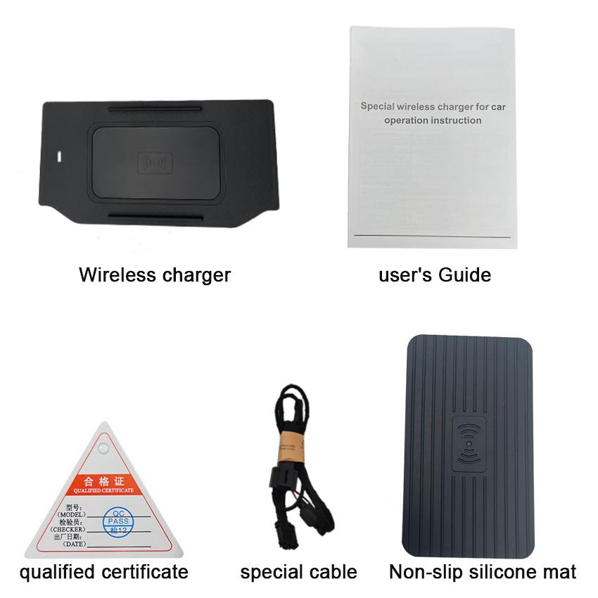 Специальное автомобильное беспроводное зарядное устройство QI 15 Вт, держатель для телефона с быстрой зарядкой, беспроводное зарядное устройство для телефона Honda ZR-V ZRV 2025, аксессуары
