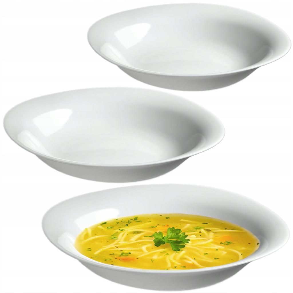 KADAX Deep Dinner Plate 23cm White