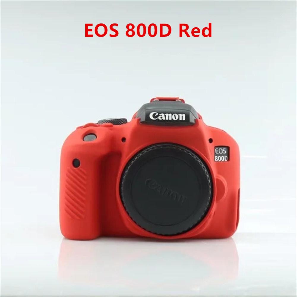 Мягкий силиконовый защитный чехол для корпуса камеры Canon EOS 5D2 5D3 5D4 6D 6D2 7D 7D2 750D 850D 80D 90D 800D 4000D 650D 700D 200D 250D