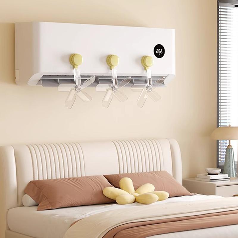 Wall Mounted Air Conditioning Guide Fan Deflector Adjustable Suction Cup Wind Shield Central Air Outlet Anti Cold Direct Blowing