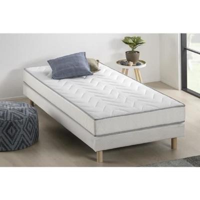 Комплект матрас + основа UNELMA 90 x 190 - 5 зон и пена с эффектом памяти - 16 см - DEKO DREAM