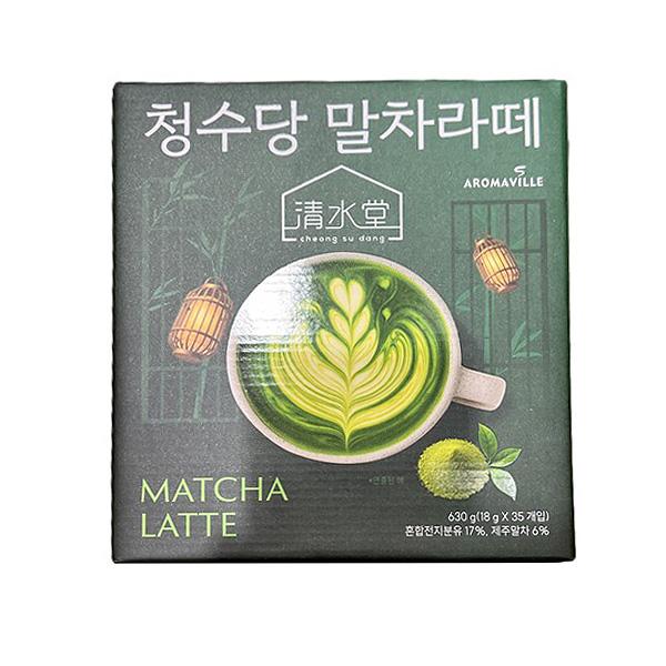 Cheongsudang Matcha Latte 18g x 35ct