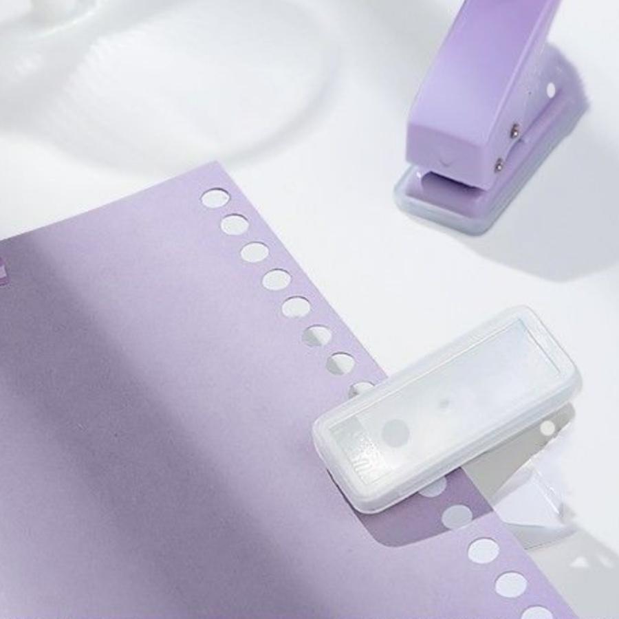 1 шт. мини дырокол на одно отверстие DIY круглое отверстие ручной перфоратор для рыхлой бумаги 6 мм перфоратор студенческие офисные канцелярские товары