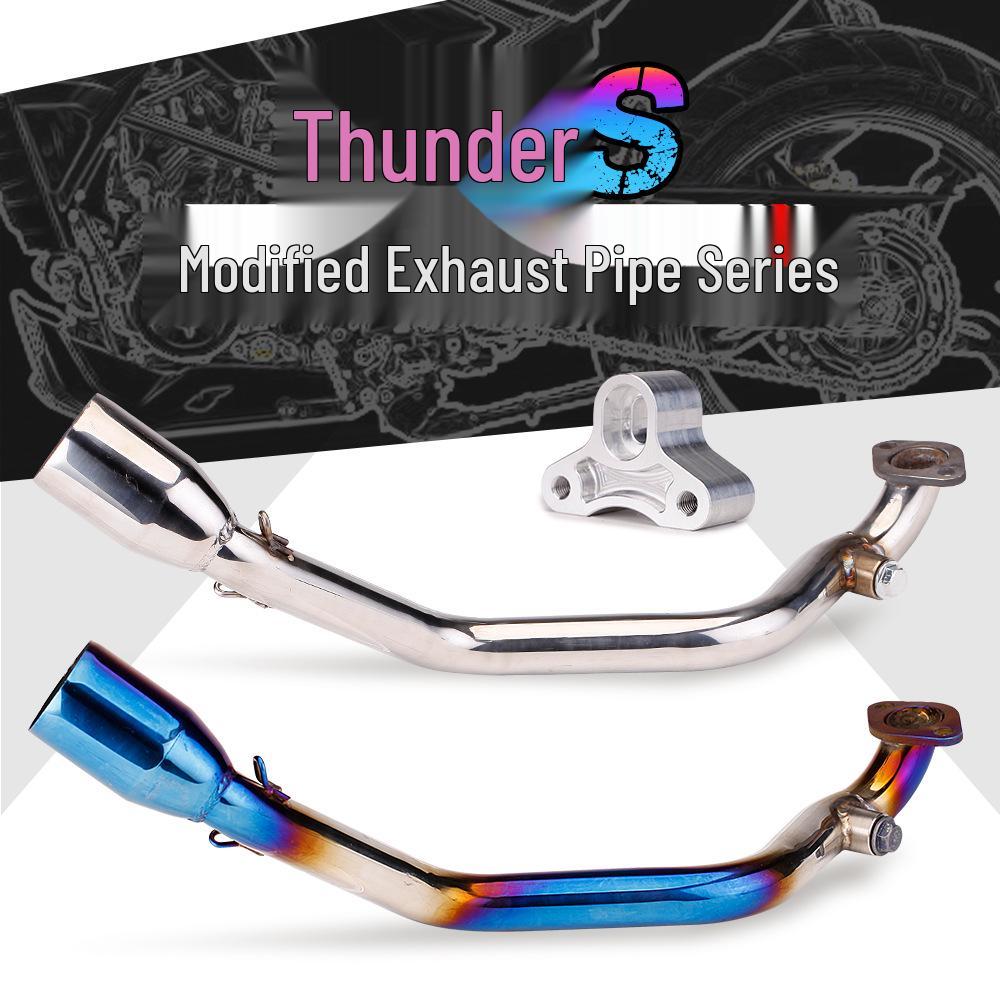 Kymco Thunder S RACING Модификация выхлопной системы: Хвостовая часть прямой посадки для скутеров 17-21 годов