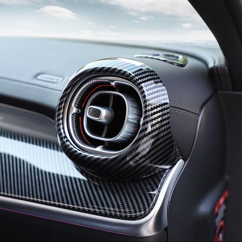 ABS передняя сторона задний ряд кондиционер вентиляционное отверстие крышка рамка накладка для Mercedes-Benz C-Class W206 C180 C200 C300