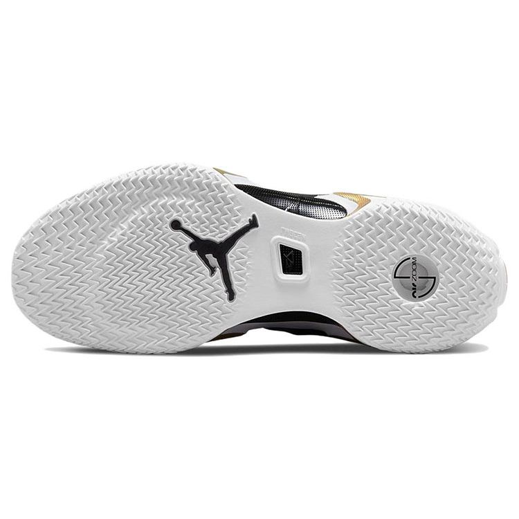 Мужские кроссовки Air Jordan 36 Low PF DMP Черный металлик-золотой белый DH0832-071