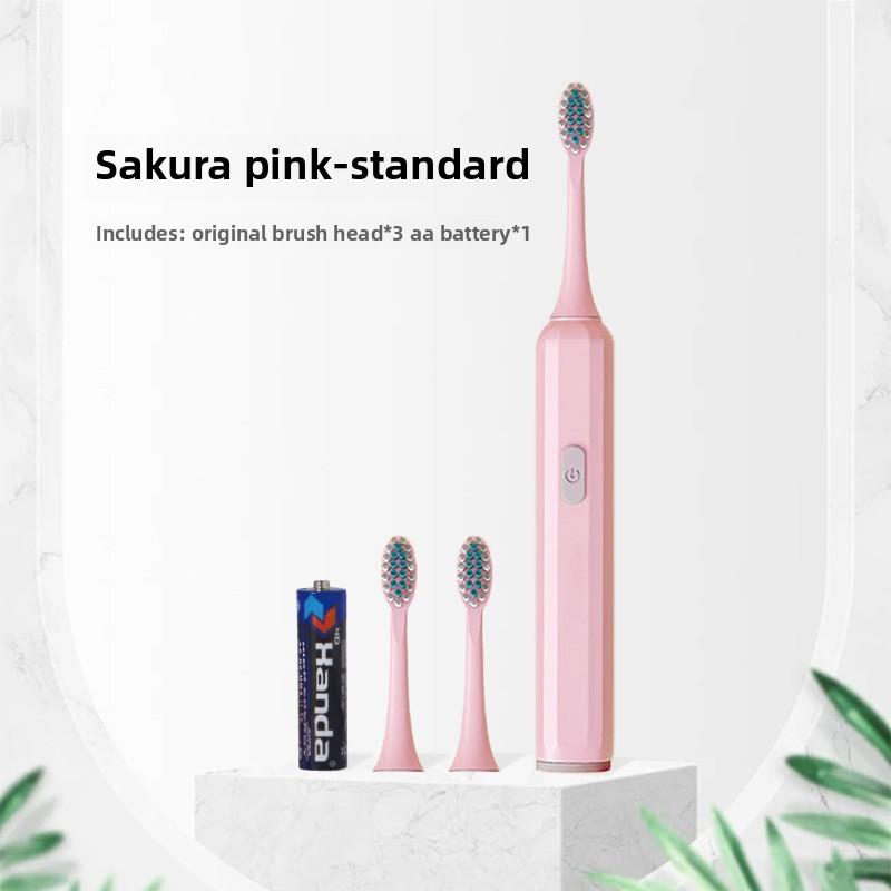 New Electric Toothbrush for Boys and Girls, Adult Soft-bristled Waterproof Sonic Vibration Household Couple Toothbrush