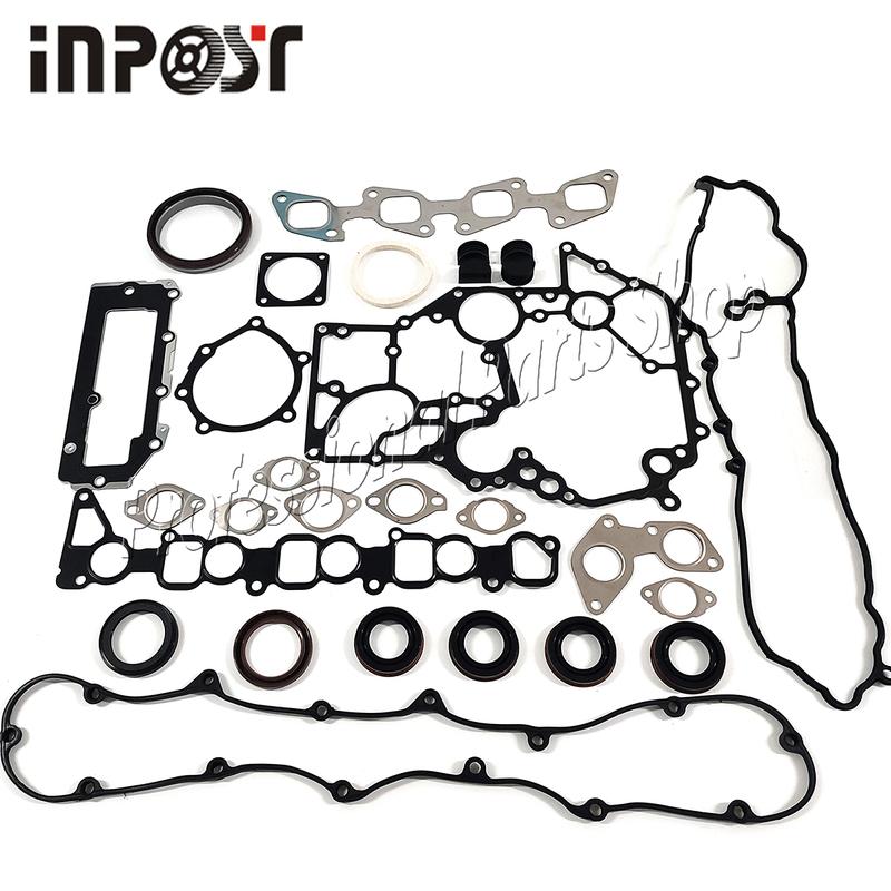 New 4JJ1 Full Gasket set With Head Gasket kit For ISUZU NPR NQR ELF Truck 3.0 Engine 4JJ1 4JJ1T