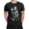 Мужская футболка Terminator T-800 Cybertron System Logo Печатная Повседневная Для фанатов научно-фантастических фильмов и игр Выбор одежды