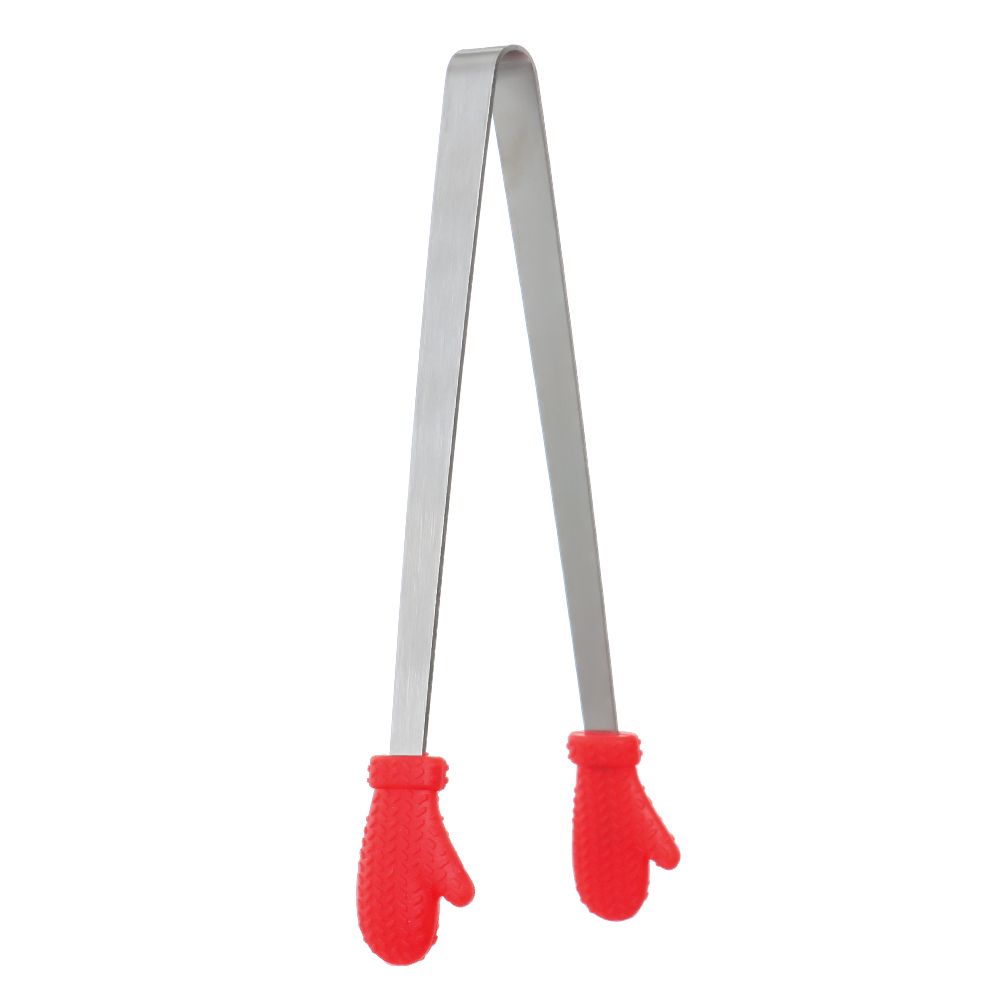 Kitchen Accessories Non-slip Handles BBQ Mini Creative Silicone Snack Food Tong