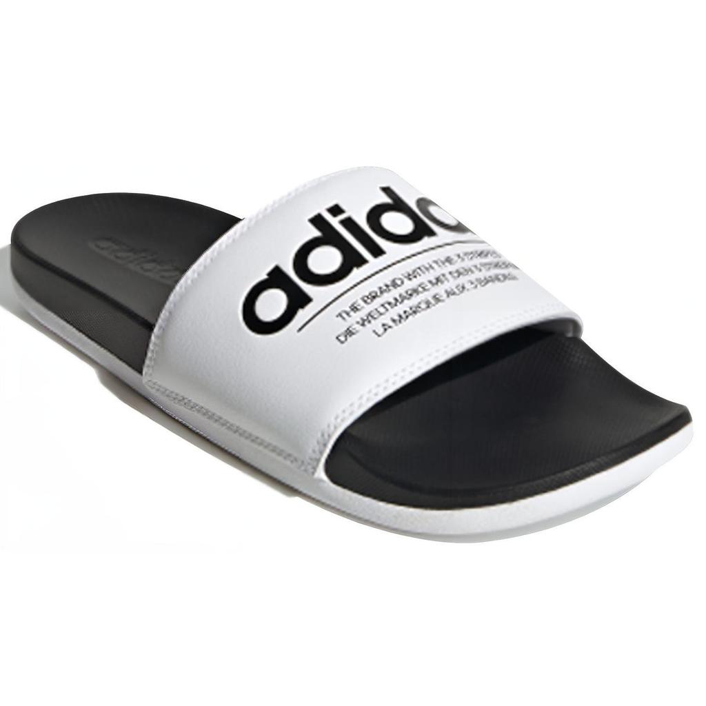 adidas Neo Adilette Comport 'Черный Белый' FX4287