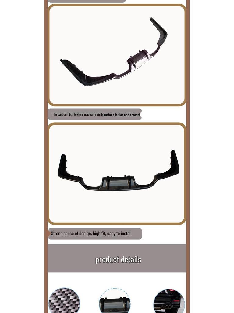 BMW M4 F82 Carbon Fiber 3D Style Rear Spoiler