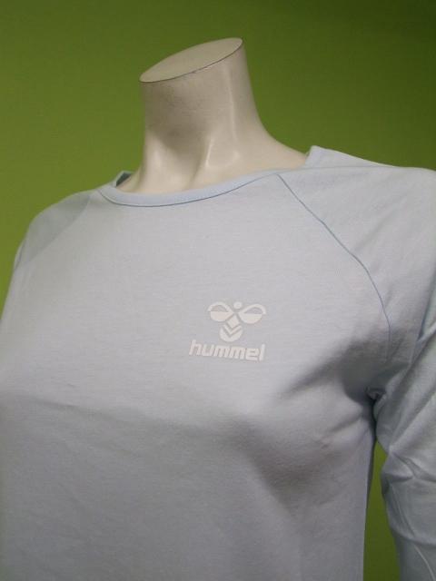 Y1262 Hummel Logo T-Shirt 3/4 Women'S Blouse L