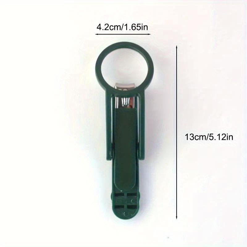 Magnifying Nail Clippers for Seniors with Cleaning Rod, 1pc, Suitable for Both Toenails And Fingernails