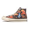Converse 1970-е Chuck 70 Twisted Resort Chuck Taylor All Star Модный Комфорт Хайтопы Эспадрильи Унисекс Черный и Оранжевый