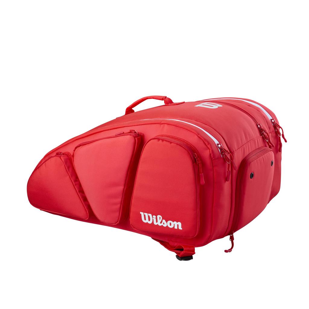 Wilson Pickleball Bag PICKLEBALL SUPER TOUR RED BAG WR8909501001 Red