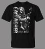 Винтажная черная футболка с коротким рукавом Rory Gallagher Live, все размеры, рубашка UR30