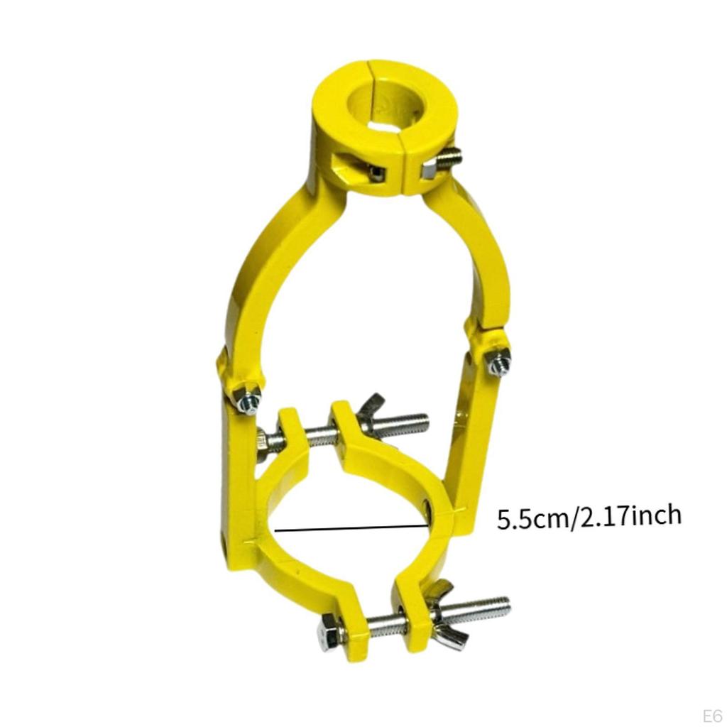 Адаптер-кронштейн для сверла с квадратным отверстием из алюминиевого сплава, простая установка, регулируемый 1,5-2,17 дюйма