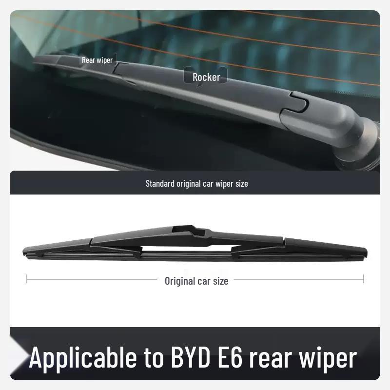 Безкаркасные дворники BYD E6: Специальные резиновые полоски для автомобильных аксессуаров